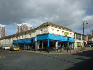 Former Woolworths (now YMCA), Byker (22 Sep 2011). Photograph by Graham Soult
