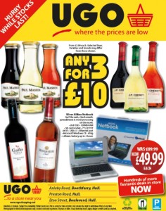 UGO ad in Hull Daily Mail, October 2011
