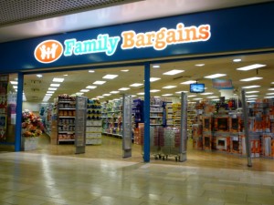 Family Bargains (former Woolworths), Bristol Galleries (22 Feb 2011). Photograph by Graham Soult