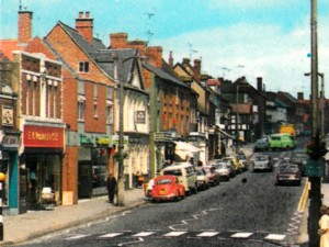 Postcard of Ledbury Woolworths in the 1970s (?)