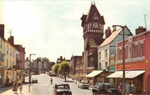 Postcard of Ledbury Woolworths, sent in 1975