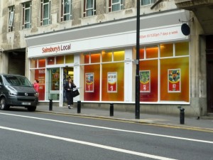 Sainsbury's Local, Gallowgate, Newcastle (10 May 2011). Photograph by Graham Soult