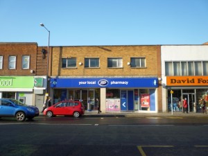 Former Woolworths (now Boots), Linthorpe Village (16 Nov 2010). Photograph by Graham Soult