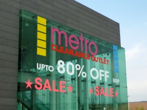 Existing Metro Outlet in Gateshead (25 Mar 2011). Photograph by Graham Soult
