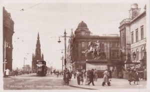 Undated (early 1900s) postcard view of Woolworths, Princes Street, Edinburgh