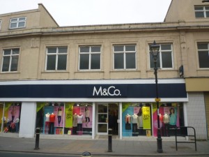M&Co, Houghton-le-Spring (13 Mar 2012). Photograph by Graham Soult
