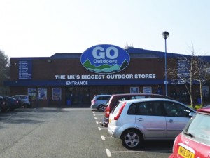 Go Outdoors, Newcastle (25 Mar 2012). Photograph by Graham Soult