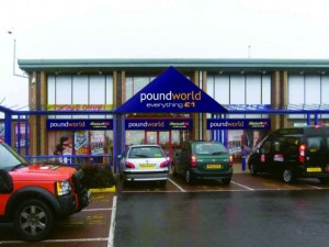 Artist's impression of new Cramlington Poundworld store. Image courtesy of Poundworld