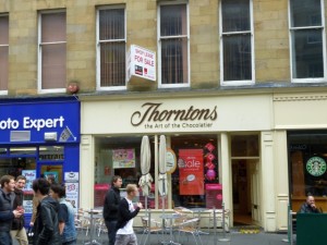 Thorntons, Grainger Street, Newcastle (9 Apr 2012). Photograph by Graham Soult