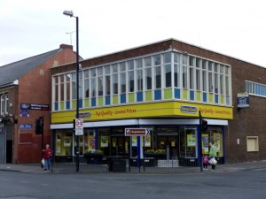 Heron Foods (former Woolworths), Wallsend (19 Mar 2012). Photograph by Graham Soult