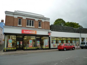 Former Woolworths (now Iceland), Monmouth (8 Oct 2011). Photograph by Graham Soult