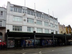 Hoopers' Torquay flagship (29 Apr 2012). Photograph by Graham Soult