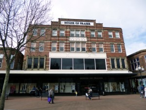 House of Fraser, Carlisle (9 May 2012). Photograph by Graham Soult