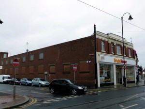 Former Woolworths (now BrightHouse), Fleetwood (10 May 2012). Photograph by Graham Soult