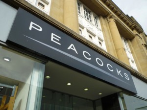 Peacocks in Gateshead (3 Mar 2012). Photograph by Graham Soult