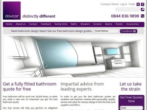 Dovcor Bathrooms' bathroom quote page (5 Jul 2012)