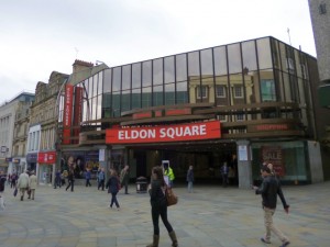How the Eldon Square entrance looks now (2 Jul 2012), Photograph by Graham Soult