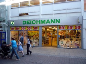 Existing Deichmann store in Sunderland (17 Jun 2010). Photograph by Graham Soult