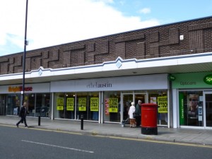 Relocated Ethel Austin store in Wallsend (30 Jul 2012). Photograph by Graham Soult