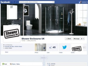 Shower Enclosures UK Facebook Page (30 Jan 2013)