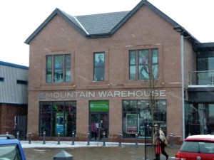 Mountain Warehouse, Penrith (13 Feb 2013). Photograph by Graham Soult