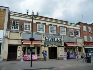 Original Woolworths (now Yates's), Harrow (14 May 2010). Photograph by Graham Soult