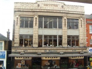 Frontage of Havens, Westcliff-on-Sea (24 Sep 2010). Photograph courtesy of Havens