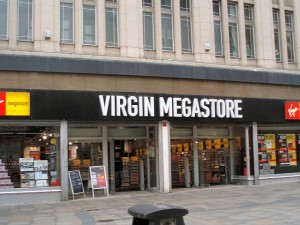 Former Virgin Megastore, Newcastle (15 Oct 2007). Photograph by Mankind 2k