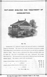 Waltons Victorian summerhouse advert. Image courtesy of Waltons
