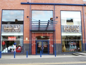 Barker and Stonehouse store in Newcastle (18 Jun 2012). Photograph by Graham Soult
