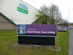 Team Valley Retail World, Gateshead (2 May 2013). Photograph by Graham Soult