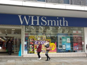 WHSmith, Newcastle (22 Oct 2013). Photograph by Graham Soult