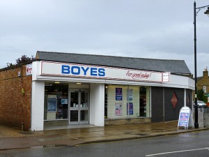 Boyes (ex-Westgate Department Store), March (2 Aug 2012). Photograph by Graham Soult