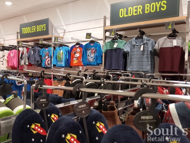 Childrenswear in Pep&Co, Kettering (25 Jun 2015). Photograph by Graham Soult