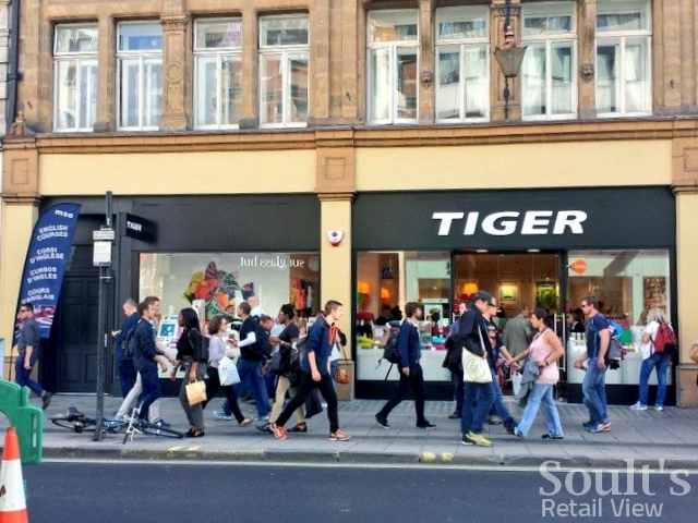 Tiger store in Oxford Street, London (12 Sep 2014). Photograph by Graham Soult