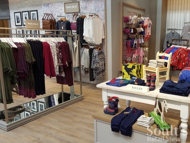 Joules and White Stuff at Sandersons department store (1 Sep 2016). Photograph by Graham Soult