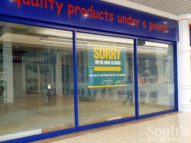 Unconverted 99p Stores in Dartford, close to an existing Poundland (29 Mar 2017). Photograph by Graham Soult