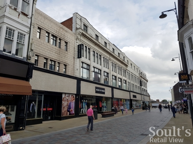 House of Fraser in Darlington (25 Aug 2017). Photograph by Graham Soult