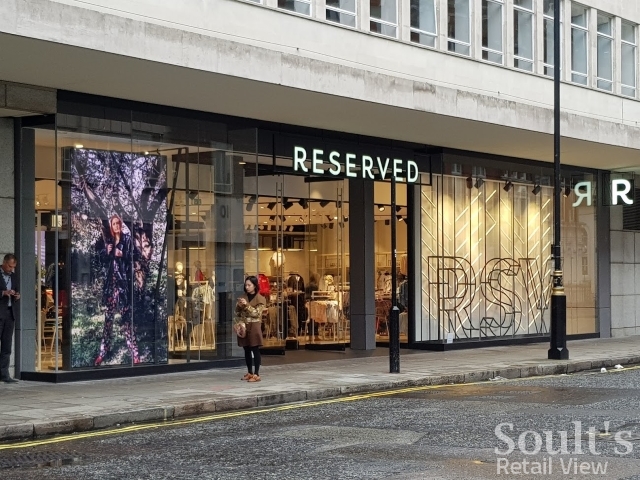 Reserved’s frontage to John Prince’s Street (8 Sep 2017). Photograph by Graham Soult