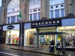 Existing Peacocks store in Gateshead. Photograph by Graham Soult