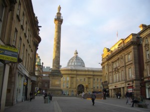 Grey Street, Newcastle (8 Mar 2010). Photograph by Graham Soult
