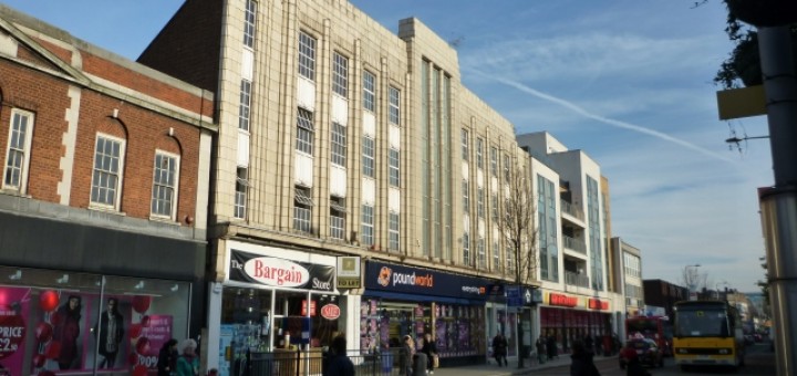 Former Woolworths (now Poundworld), West Ealing (24 Nov 2010). Photograph by Graham Soult