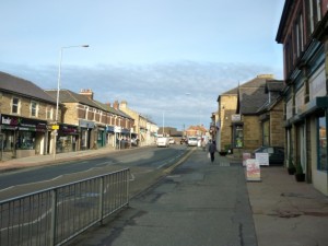 Durham Road shops, Birtley (24 Jan 2011). Photograph by Graham Soult