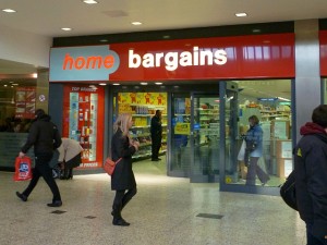 Former Woolworths (now Home Bargains), Merrion Centre, Leeds (21 Jan 2011). Photograph by Graham Soult