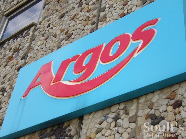 Old Argos logo, Sunderland (7 Sep 2009). Photograph by Graham Soult -  Soult's Retail View