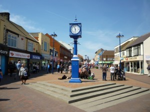 Redcar High Street (4 May 2011). Photograph by Graham Soult