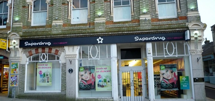 Former Woolworths (now Superdrug), Redruth (19 Feb 2011). Photograph by Graham Soult