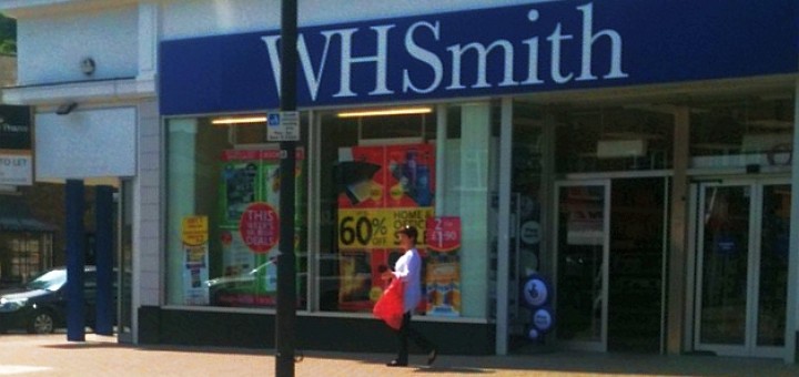 Former Woolworths (now WHSmith), Pinner, 1 May 2011. Photograph by Bryan Roberts