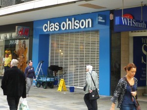 Clas Ohlson, Newcastle (23 Aug 2011). Photograph by Graham Soult