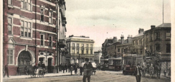 Postcard of Victoria Street, c.1908